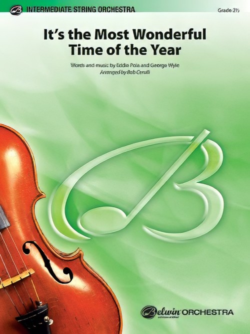 It's the Most Wonderful Time of the Year (String Orchestra - Score and Parts)