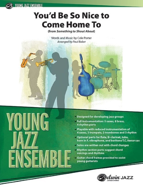 You'd Be So Nice to Come Home To (Jazz Ensemble - Score and Parts)