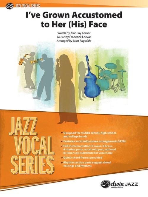 I've Grown Accustomed to Her Face (Vocal Solo with Jazz Ensemble - Score and Parts)