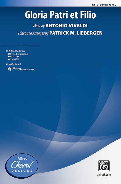 Gloria Patri et Filio (3-Part Mixed Choral Octavo)
