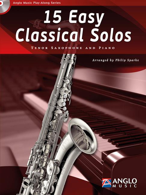 15 Easy Classical Solos (Tenor Saxophone Book and CD)