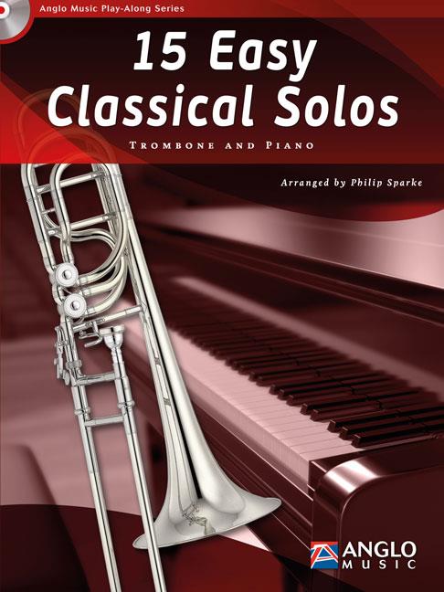 15 Easy Classical Solos (Trombone Book and CD)