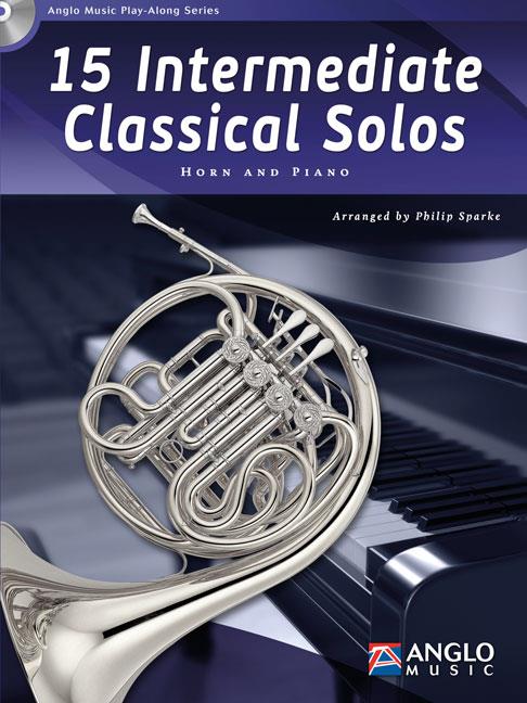 15 Intermediate Classical Solos (F Horn Book and CD)