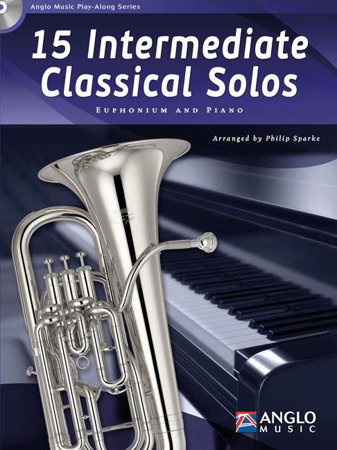 15 Intermediate Classical Solos (Euphonium BC/TC Book and CD)