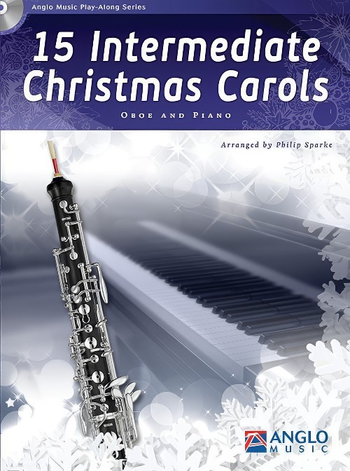 15 Intermediate Christmas Carols (Oboe Book and CD)