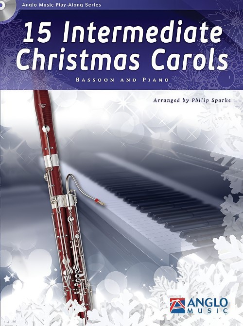 15 Intermediate Christmas Carols (Bassoon Book and CD)