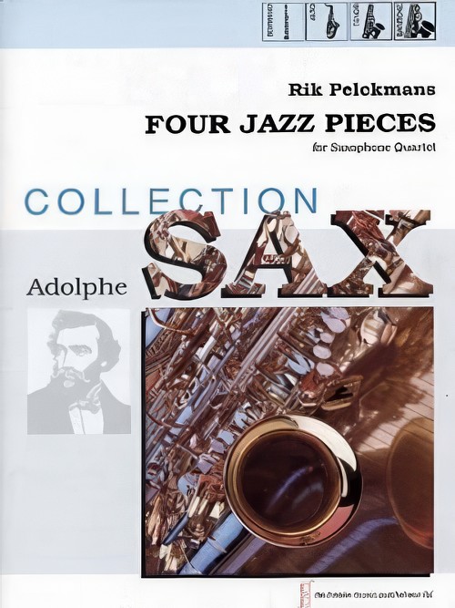 Four Jazz Pieces (Saxophone Quartet - Score and Parts)