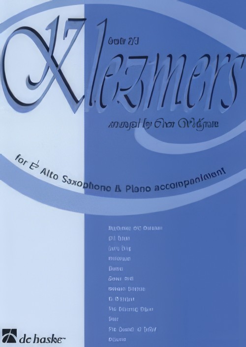 Klezmers (Alto Saxophone Solo with Piano Accompaniment)