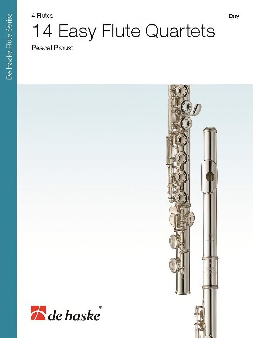 14 Easy Flute Quartets (Flute Quartet - Score and Parts)