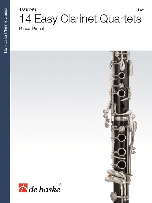 14 Easy Clarinet Quartets (Clarinet Quartet - Score and Parts)