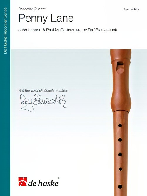 Penny Lane (Recorder Quartet - Score and Parts)