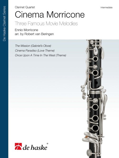 Cinema Morricone (Clarinet Quartet - Score and Parts)