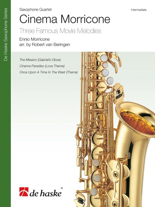 Cinema Morricone (Saxophone Quartet - Score and Parts)