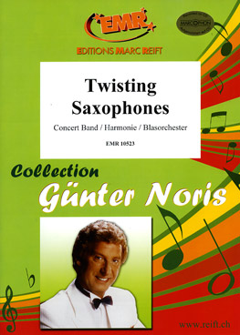 TWISTING SAXOPHONES (Saxophone Feature with Advanced Concert Band and opt. SATB Chorus)