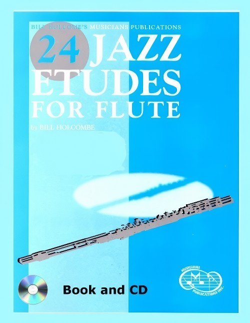 24 Jazz Etudes for Flute (Book and CD)