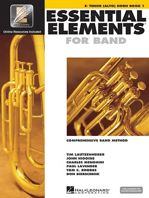 Essential Elements Book 1 (E flat Horn Book with Online Audio)