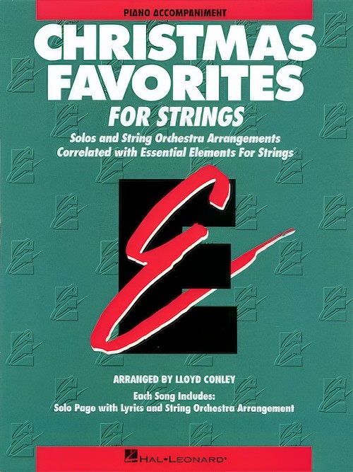 Christmas Favorites for Strings (Piano Accompaniment)