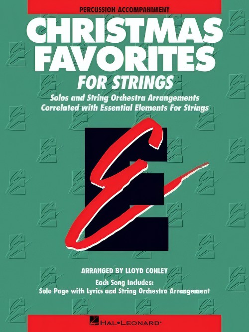 Christmas Favorites for Strings (Percussion Accompaniment)