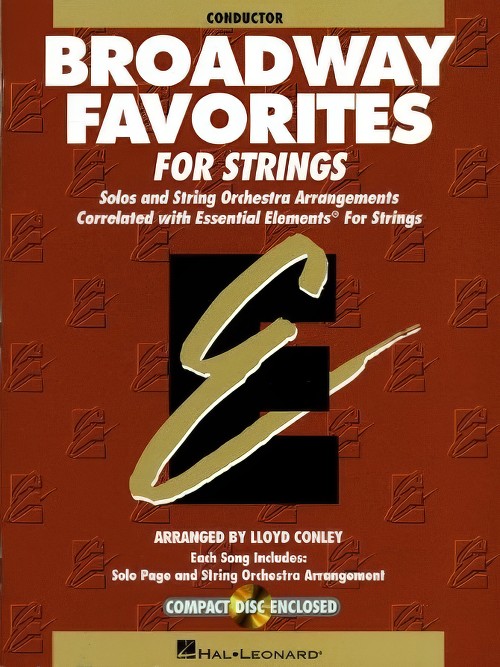 Broadway Favorites for Strings (Conductor Score with CD)