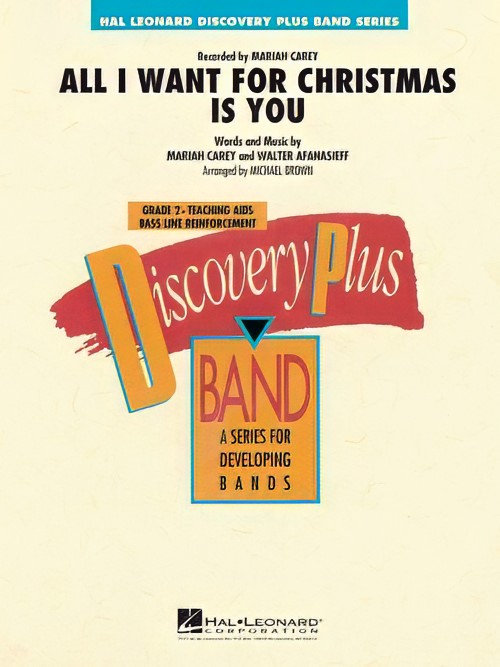 All I Want for Christmas is You (Concert Band - Score and Parts)