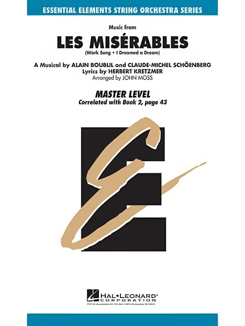 Les Miserables, Music from (String Orchestra - Score and Parts)