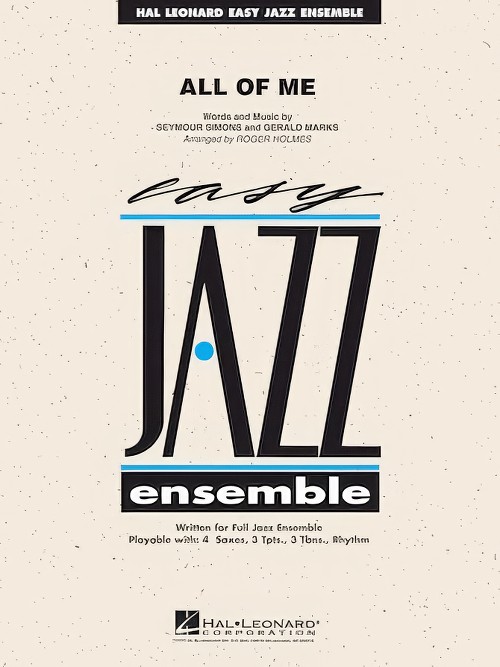 All of Me (Jazz Ensemble - Score and Parts)