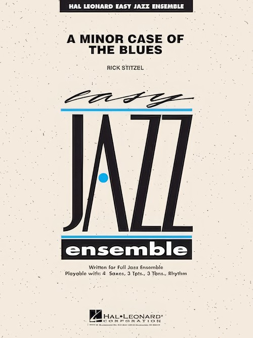 A Minor Case of the Blues (Jazz Ensemble - Score and Parts)