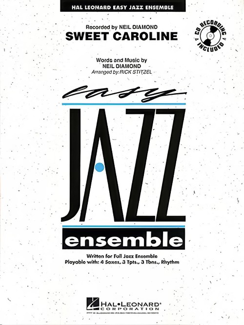 Sweet Caroline (Jazz Ensemble - Score and Parts)