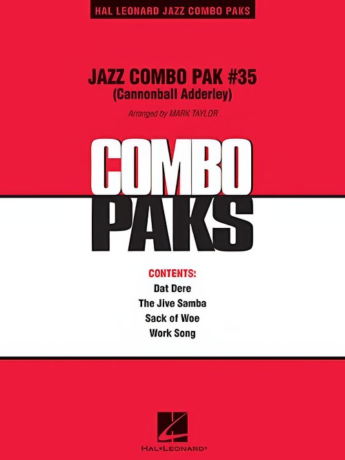 Jazz Combo Pak No.35 (Cannonball Adderley) (Jazz Combo - Score and Parts)