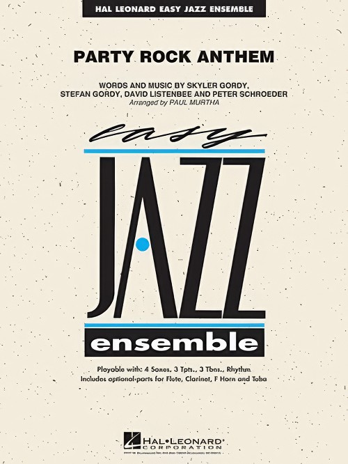 Party Rock Anthem (Jazz Ensemble - Score and Parts)