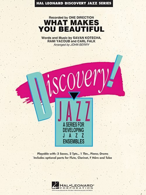 What Makes You Beautiful (Jazz Ensemble - Score and Parts)