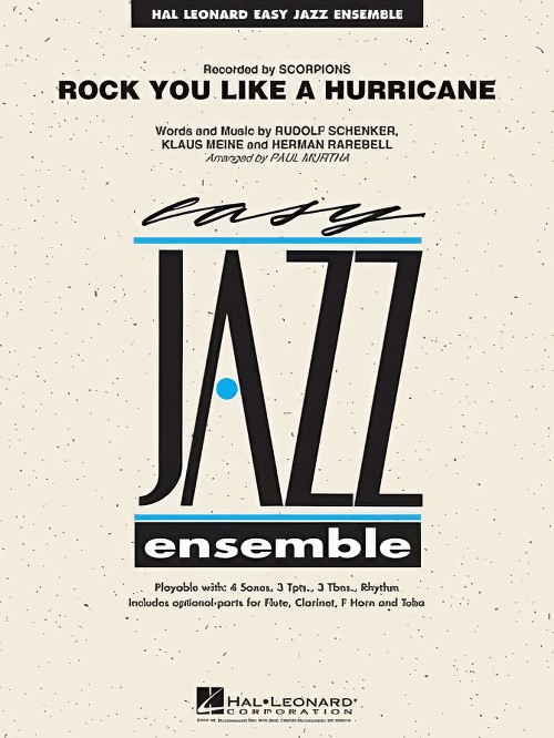 Rock You Like a Hurricane (Jazz Ensemble - Score and Parts)