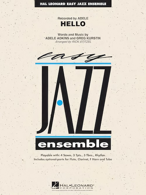 Hello (Jazz Ensemble - Score and Parts)