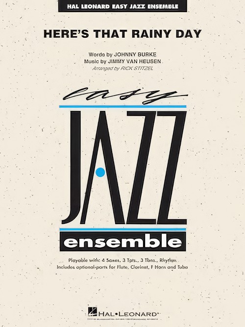 Here's That Rainy Day (Jazz Ensemble - Score and Parts)