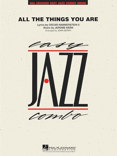 All the Things You Are (Jazz Combo - Score and Parts)