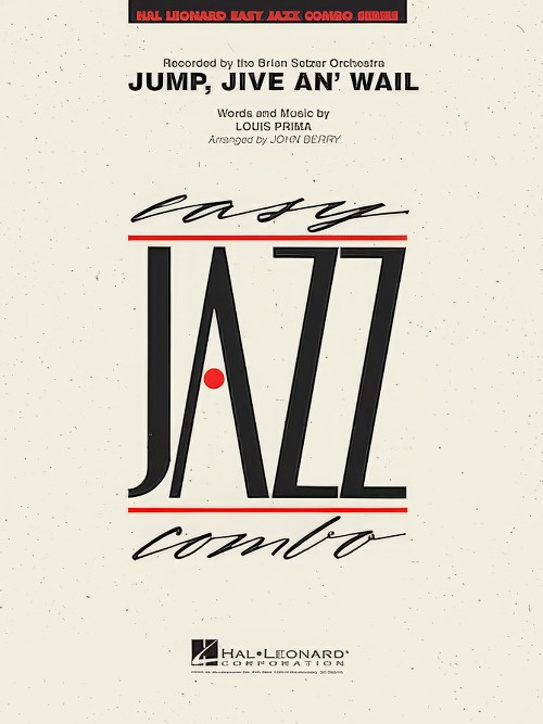 Jump, Jive an' Wail (Jazz Combo - Score and Parts)