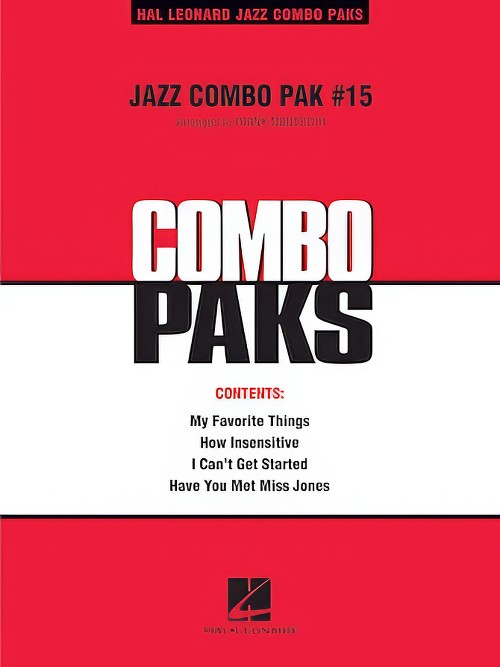 Jazz Combo Pak No.15 (Jazz Combo - Score and Parts)