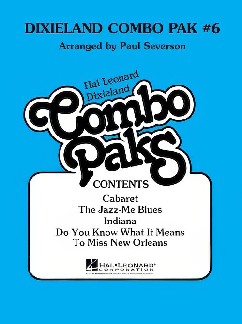 Dixieland Combo Pak No.6 (Dixieland Jazz Ensemble - Score and Parts)