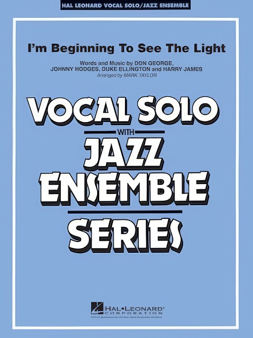 I'm Beginning to See the Light (Vocal Solo with Jazz Ensemble - Score and Parts)