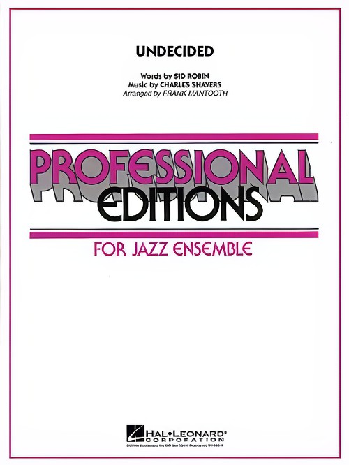 Undecided (Jazz Ensemble - Score and Parts)