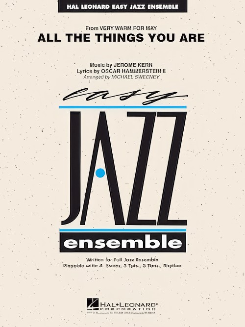 All the Things You Are (Jazz Ensemble - Score and Parts)