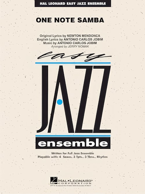 One Note Samba (Jazz Ensemble - Score and Parts)