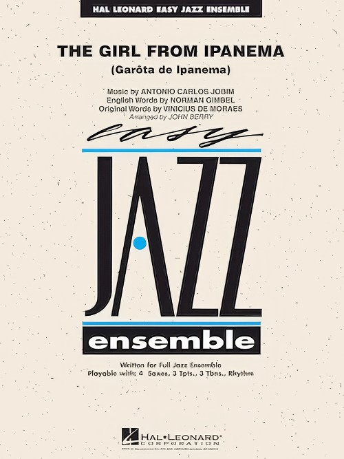 The Girl from Ipanema (Garota de Ipanema) (Jazz Ensemble - Score and Parts)