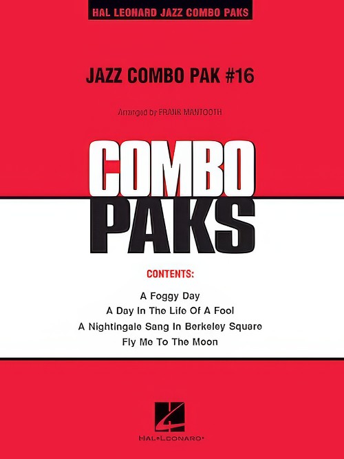 Jazz Combo Pak No.16 (Jazz Combo - Score and Parts)