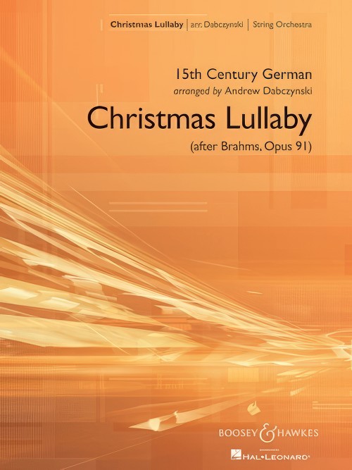 Christmas Lullaby (String Orchestra - Score and Parts)