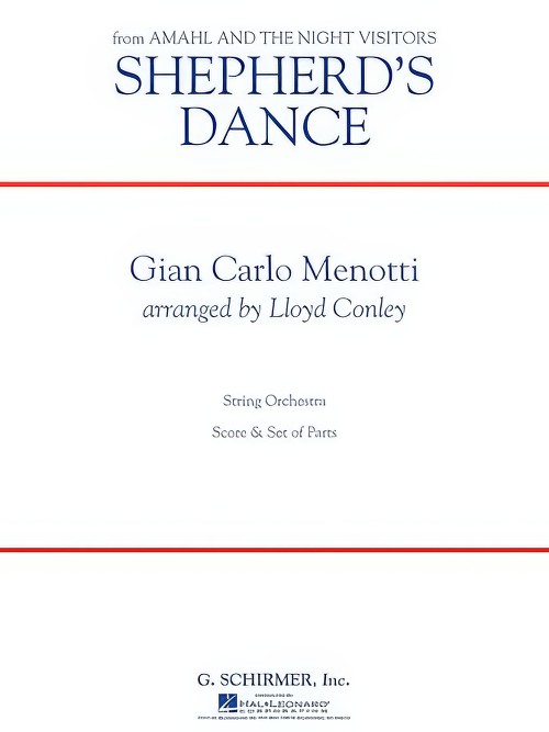 Shepherd's Dance (from Amahl and the Night Visitors) (String Orchestra - Score and Parts)