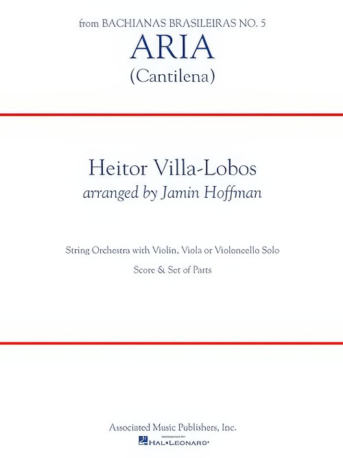 Aria (Cantilena) (Violin Solo with String Orchestra - Score and Parts)