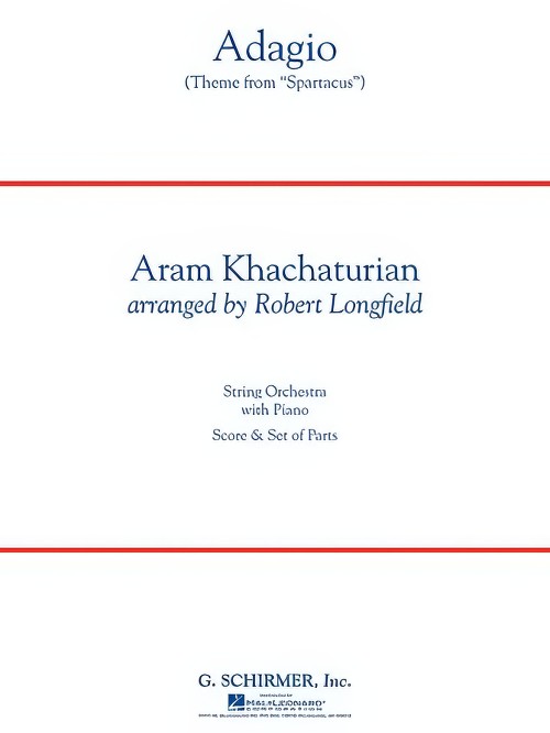 Adagio (Theme from Spartacus) (String Orchestra - Score and Parts)