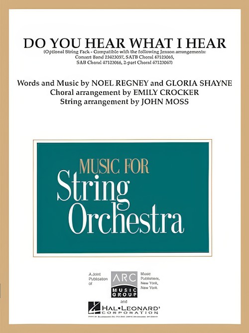 Do You Hear What I Here? (String Pak - Score and Parts)