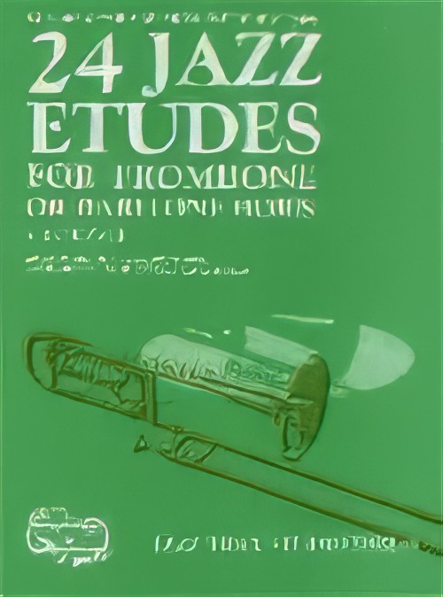 24 JAZZ ETUDES FOR TROMBONE (Book)